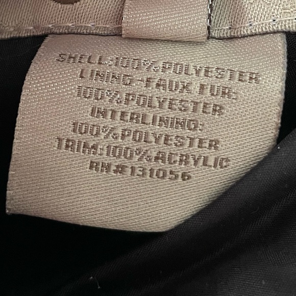 KC Collections Reversible Faux Fur Vest, Black, X-Large - Picture 11 of 12